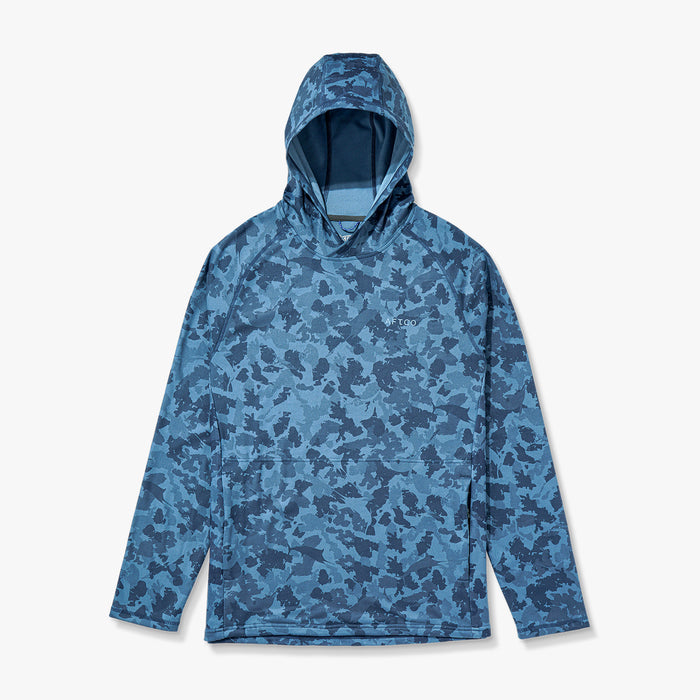 Aftco Coastal Layer Printed Camo Hoodie - Dogfish Tackle & Marine