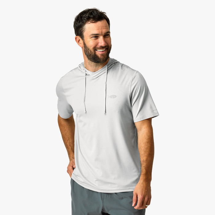 Aftco Samuari Short Sleeve Hooded Sun Protection Shirt - Dogfish Tackle & Marine