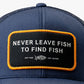 Aftco Guide Sayings Fishing Trucker Hat