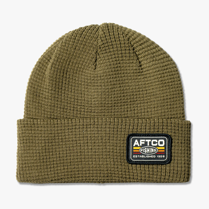 Aftco Chevron Waffle Fishing Beanie