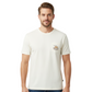 Dogfish Tackle & Marine Marsh Wear Mission off-white cotton t-shirt with a front chest pocket and graphic logo