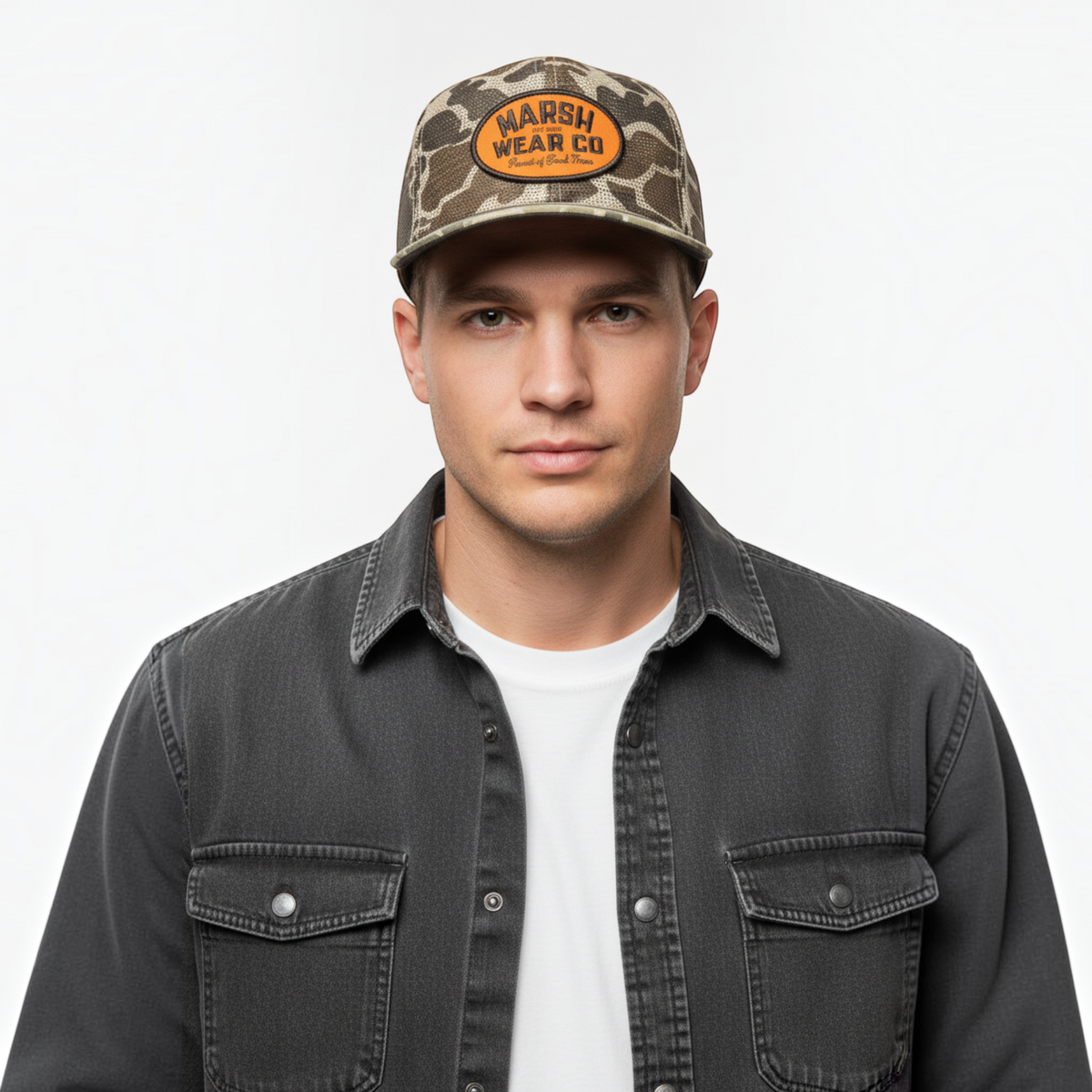 Marsh Wear Outpost Mesh Trucker Hat - Dogfish Tackle & Marine