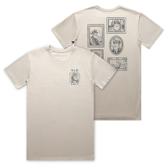 The Qualified Captain Old Salt Tee - Dogfish Tackle & Marine