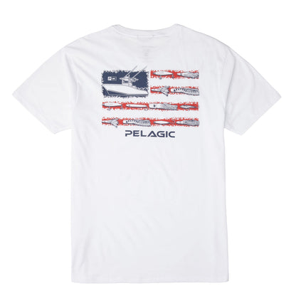 Pelagic Lure Flag T-Shirt - Dogfish Tackle & Marine 