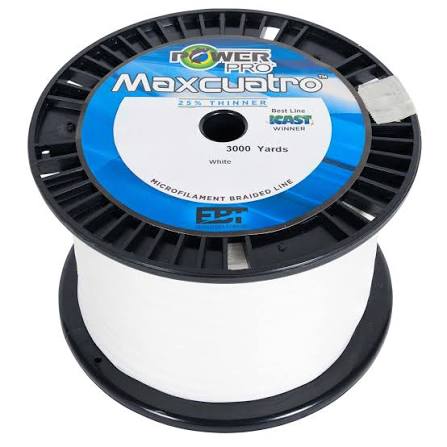 Power Pro Maxcuatro Braided Fishing Line - Sold By The Yard - Dogfish Tackle & Marine