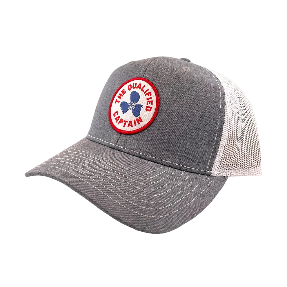The Qualified Captain Prop Patch Trucker Hat