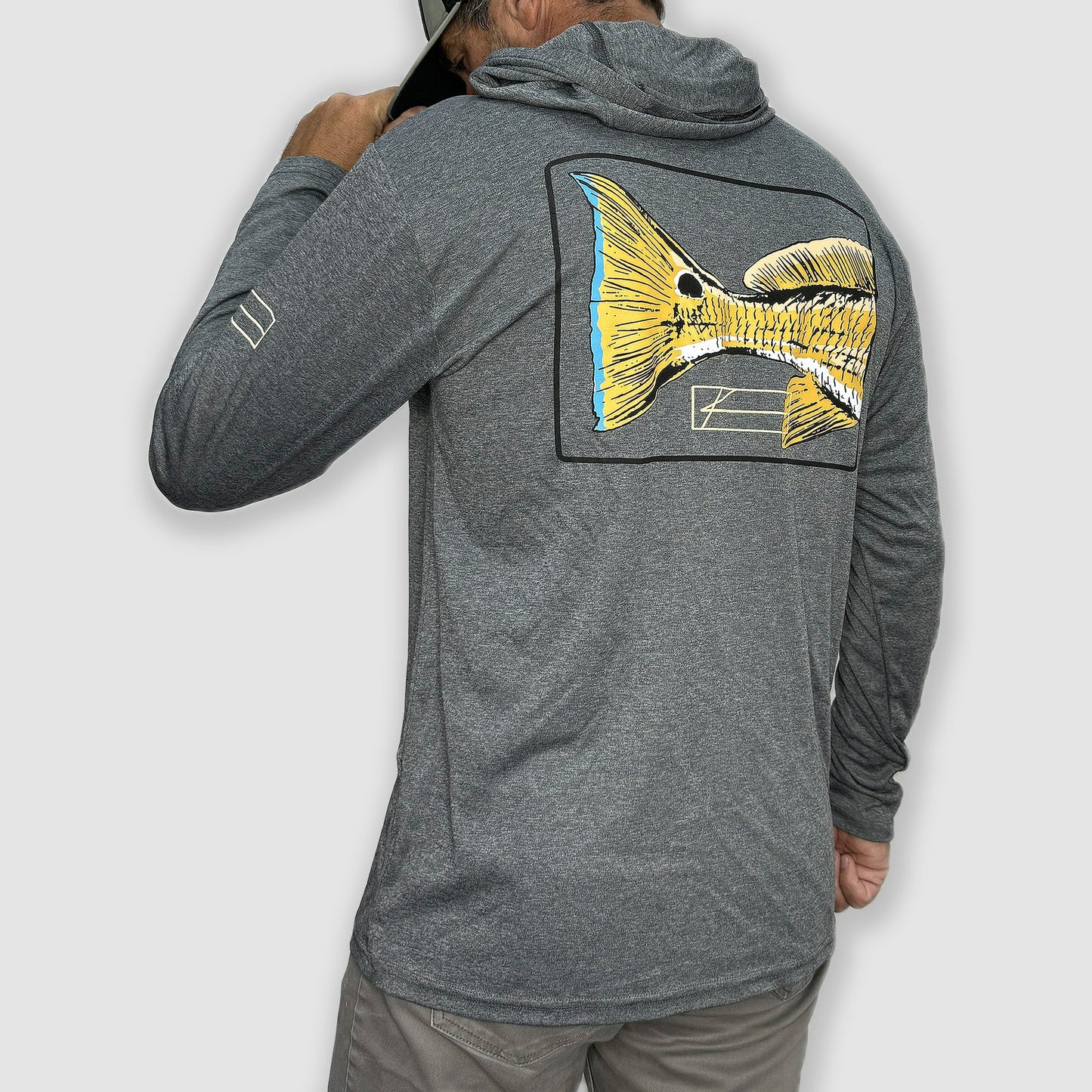 Kscott Redfish Tail Performance Hoodie - Dogfish Tackle & Marine
