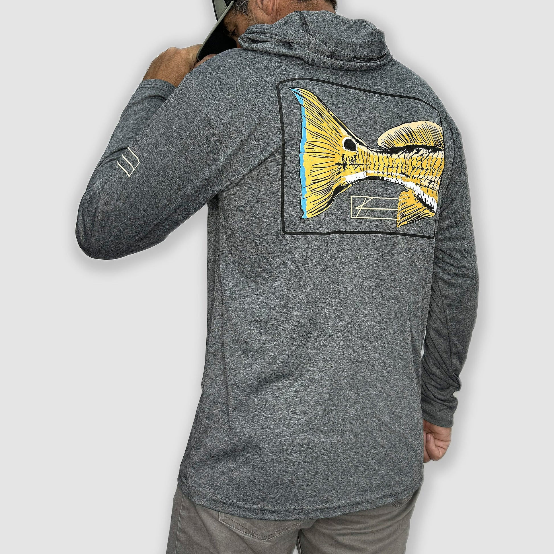Kscott Redfish Tail Performance Hoodie - Dogfish Tackle & Marine