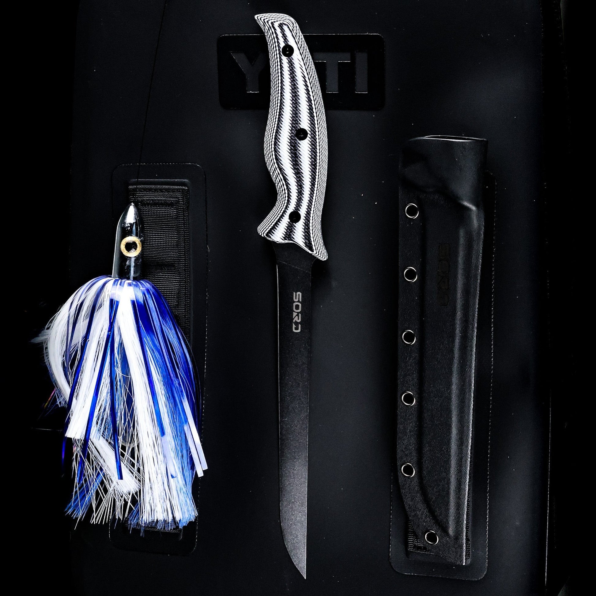 SORD Fishing Products 8in Fillet Knife - Medium Flex - Dogfish Tackle & Marine