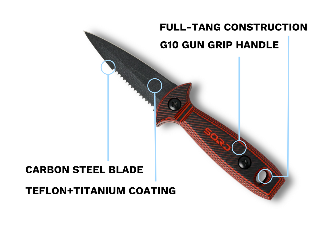 Sord 4in Freediving Knife - Dogfish Tackle & Marine