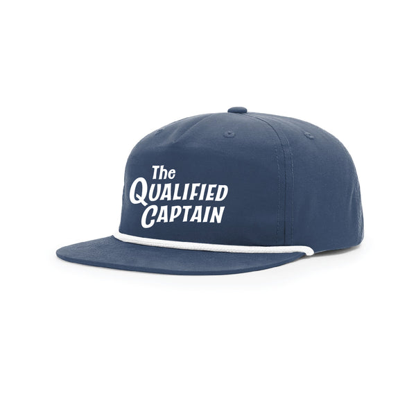 The Qualified Captain Script Hat - Dogfish Tackle & Marine
