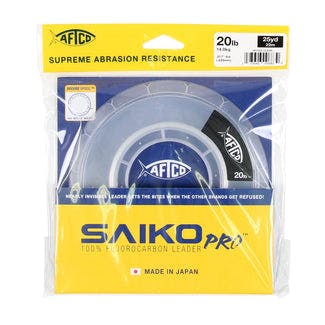 Aftco Saiko Pro 100% Fluorocarbon Leader, 25 Yard - Dogfish Tackle & Marine