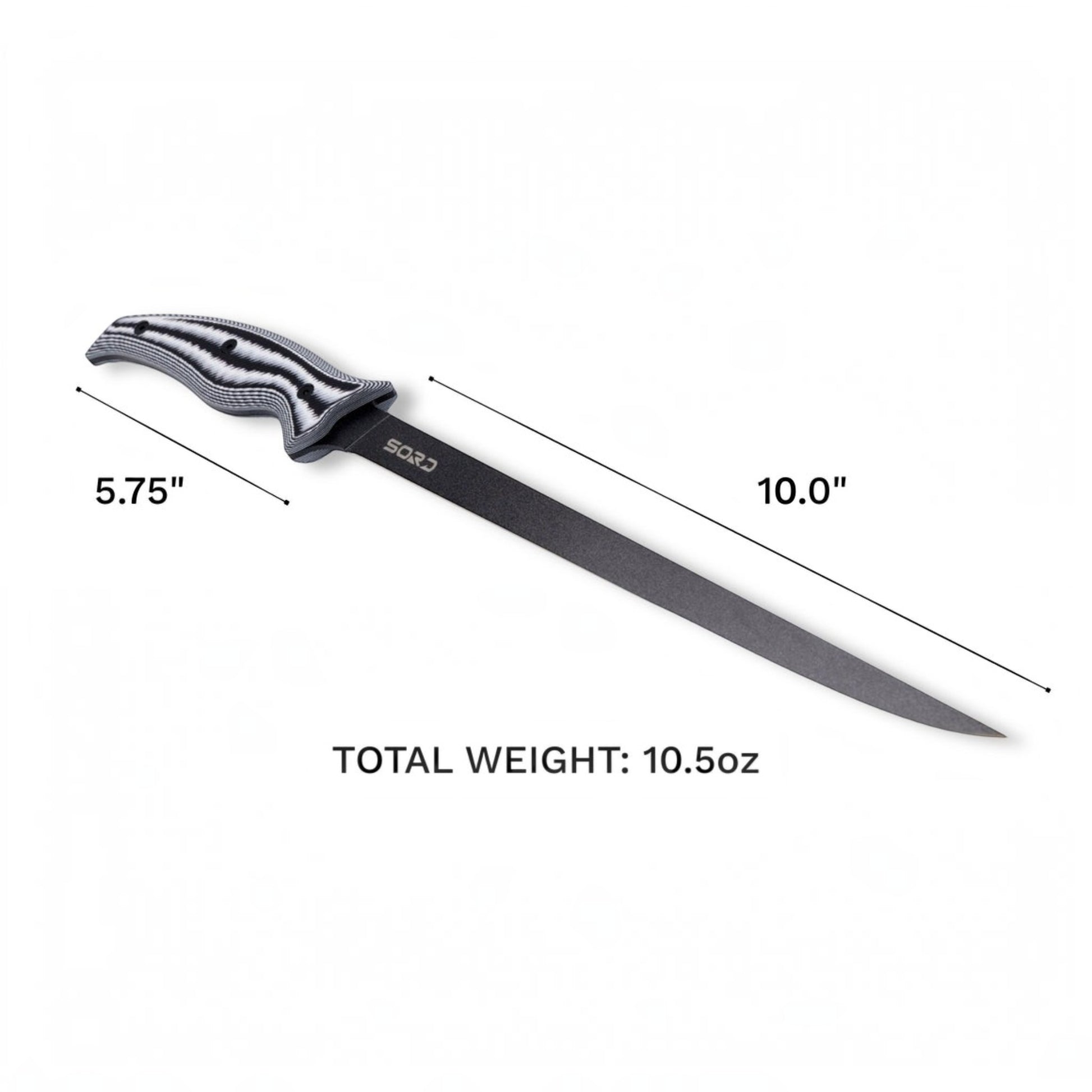 SORD Fishing Products 10" Fillet Knife - Flexy - Dogfish Tackle & Marine