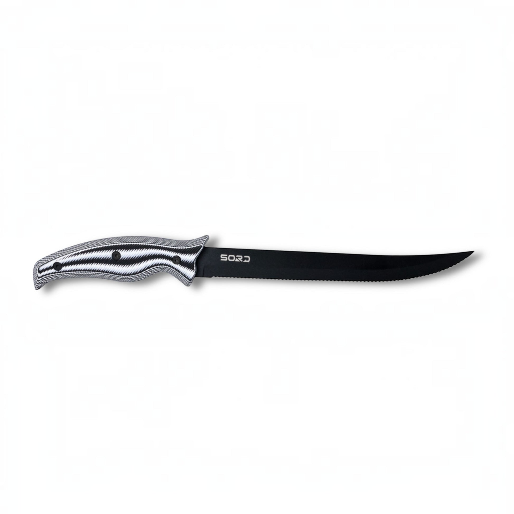 SORD Fishing Products 9in Serrated Blade Knife - Dogfish Tackle & Marine