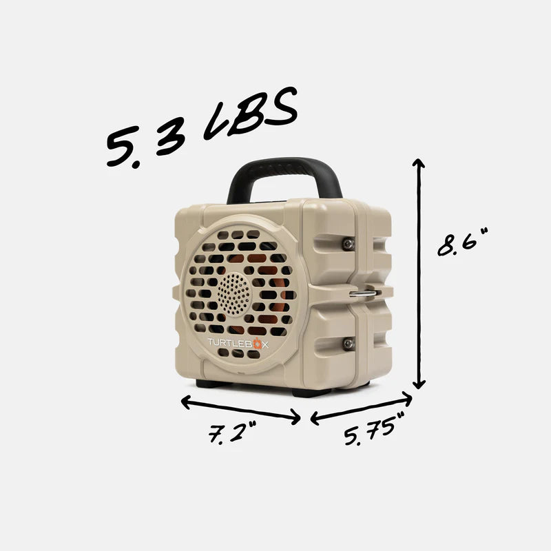 Turtle Box Cub Waterproof Portable Speaker