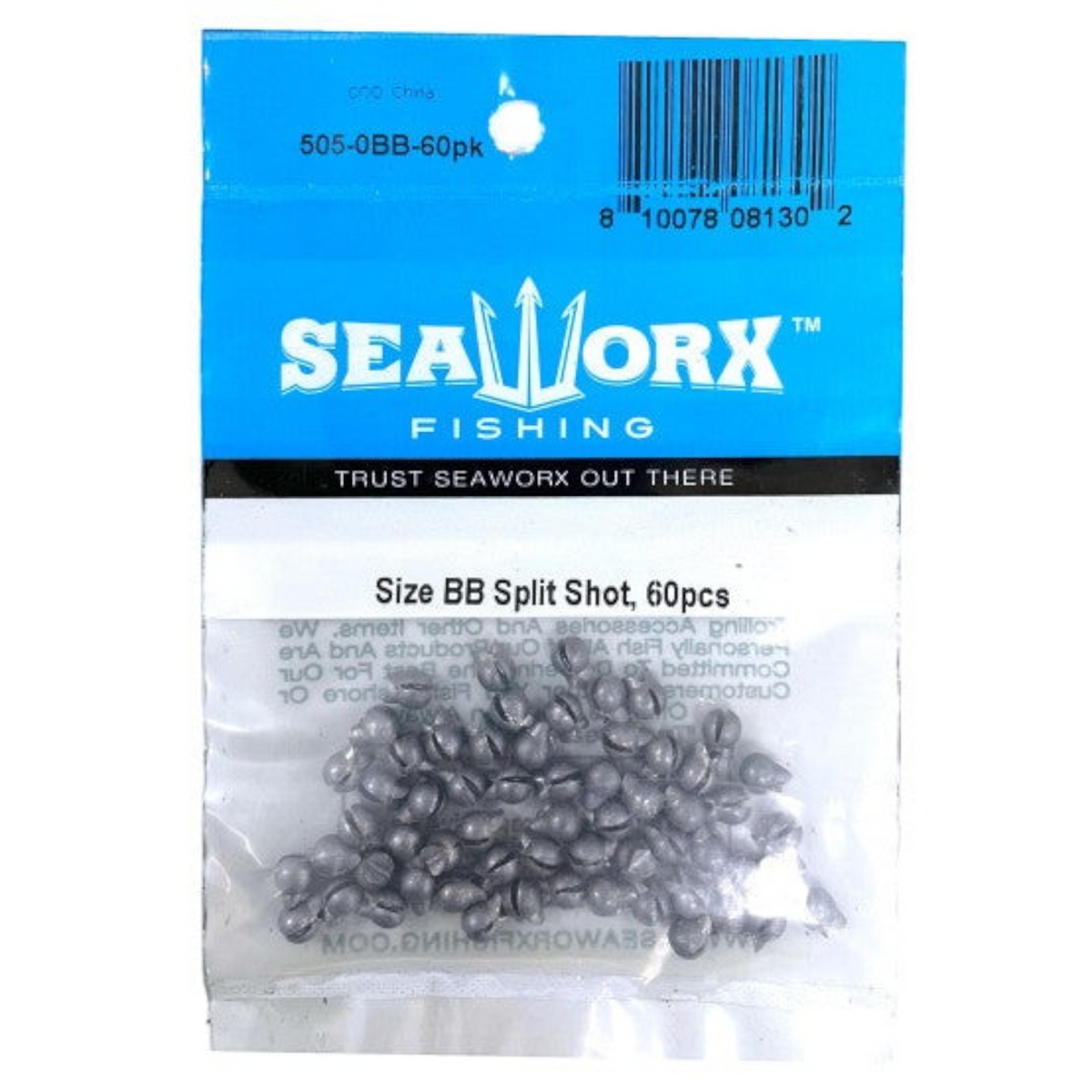 Seaworx Split Shot Weights - Dogfish Tackle & Marine