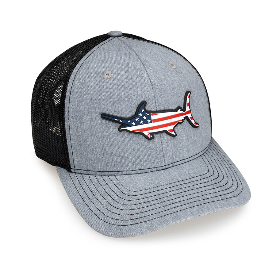 Fathom Stars and Bars Hat - Dogfish Tackle & Marine