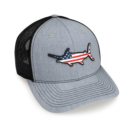 Fathom Stars and Bars Hat - Dogfish Tackle & Marine
