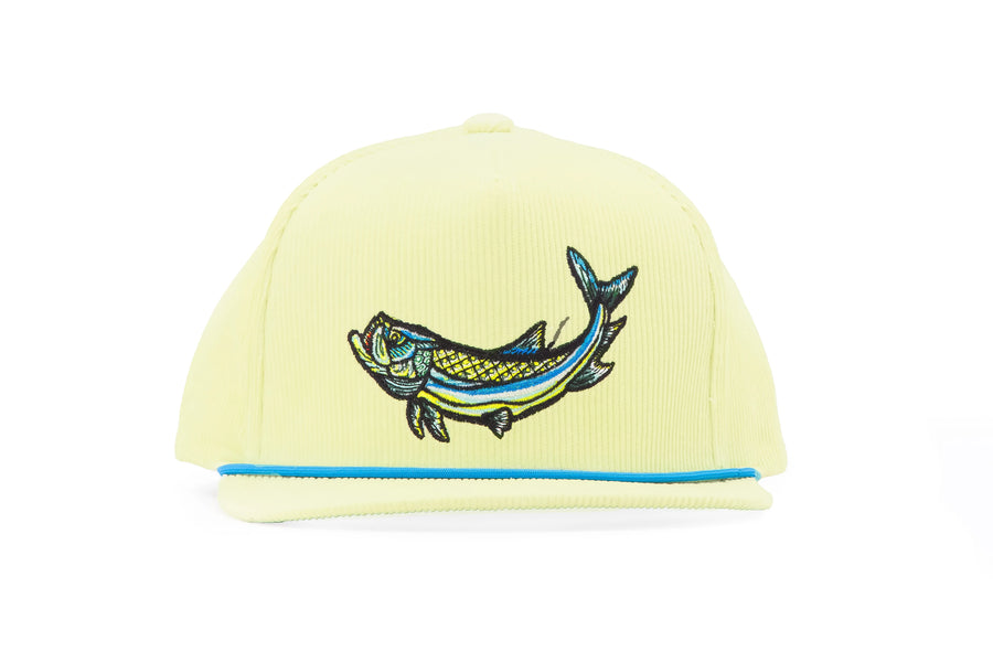 Bajio Tarpon - Flat Brim Corduroy Hat - Dogfish Tackle & Marine