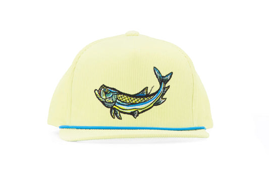 Bajio Tarpon - Flat Brim Corduroy Hat - Dogfish Tackle & Marine