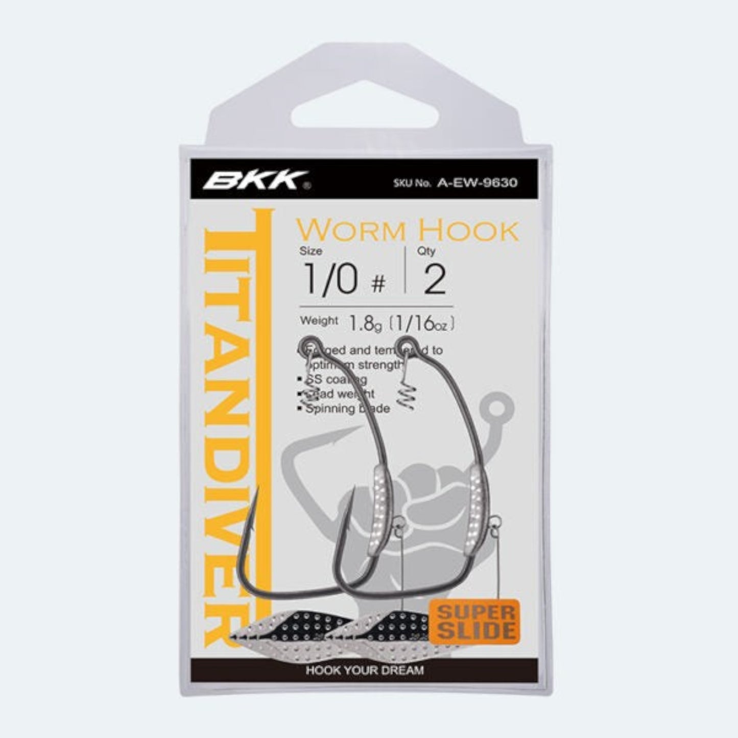 BKK Titan Diver Hooks 2pk - Dogfish Tackle & Marine