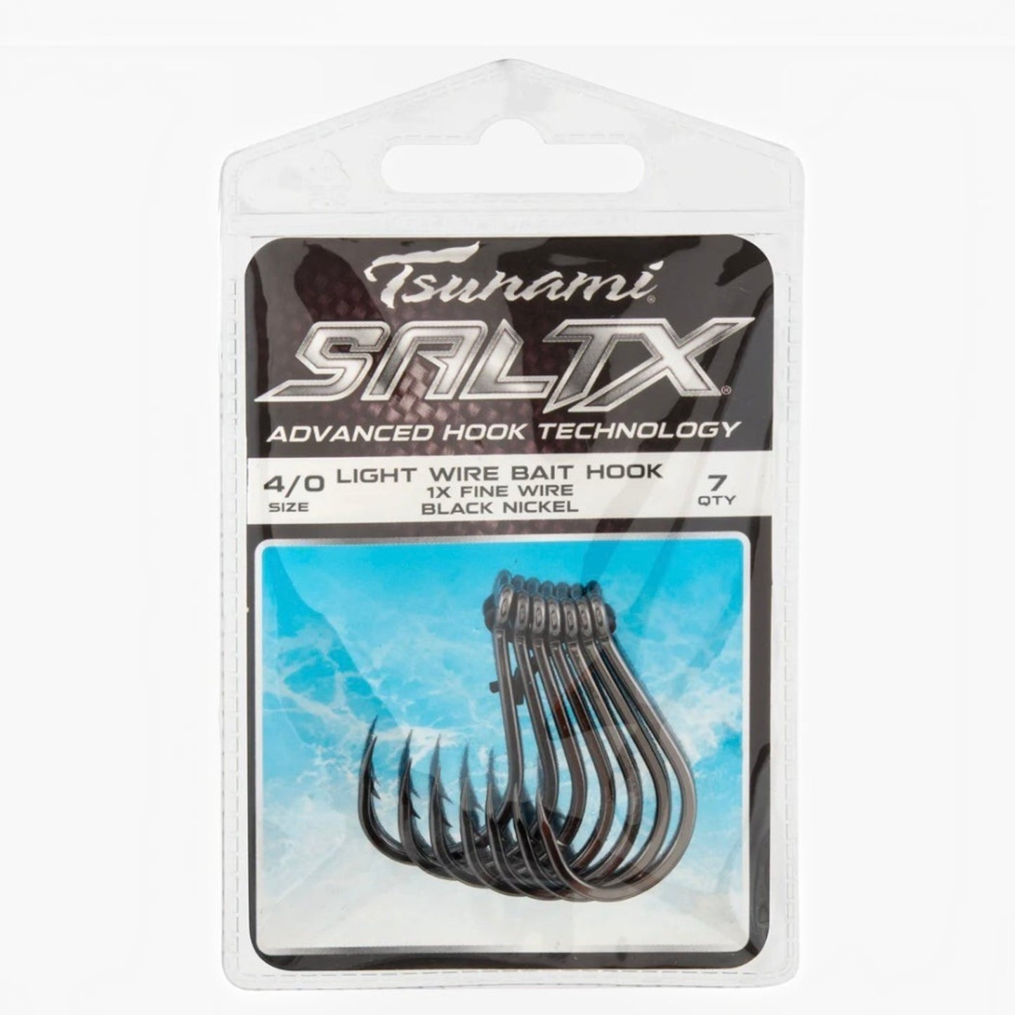Tsunami Saltx Light Wire Bait Hooks- Dogfish Tackle & Marine