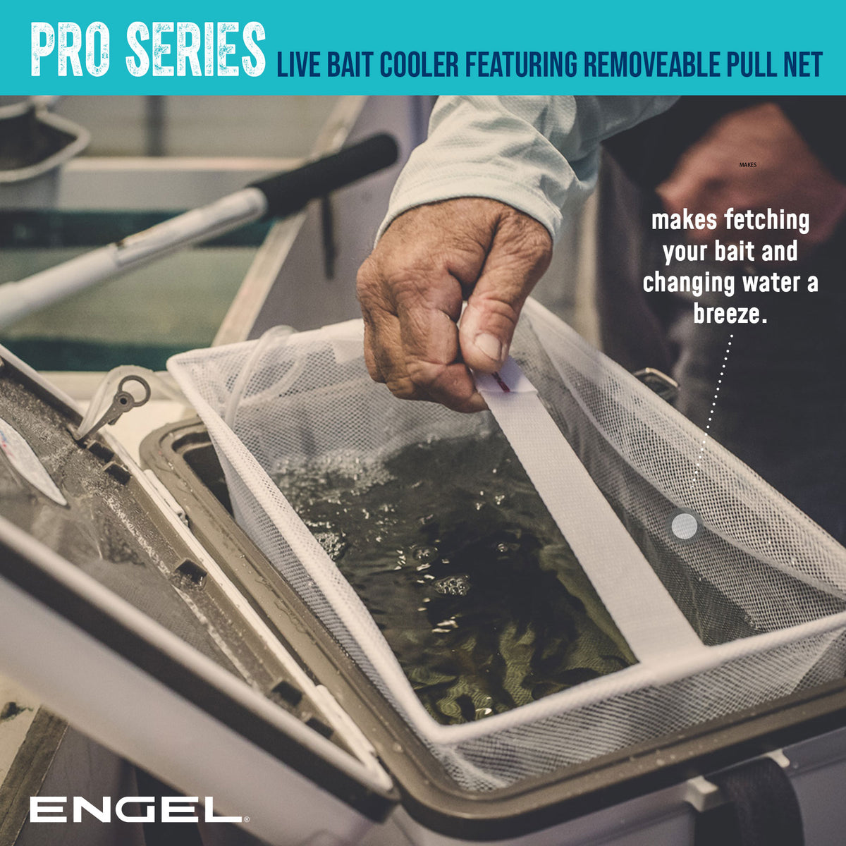 Engle 7.5Qt Live Bait Pro Cooler - Dogfish Tackle & Marine
