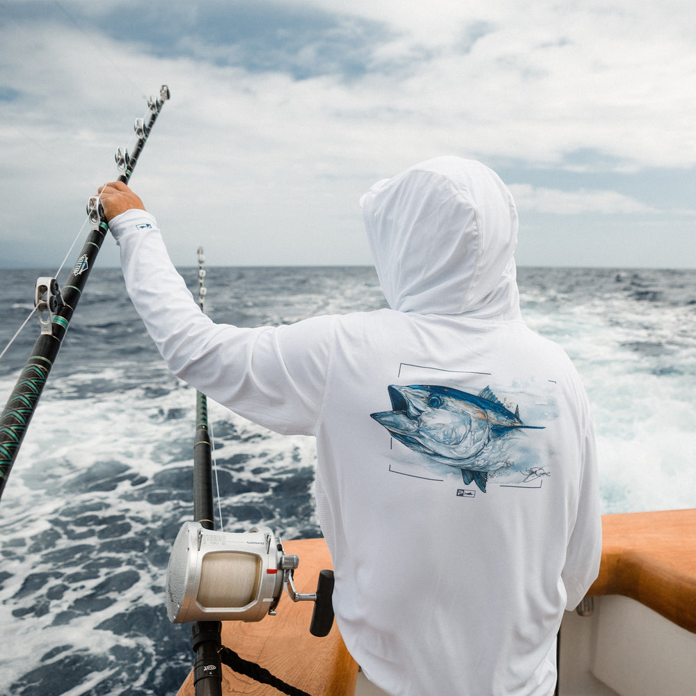 Pelagic Vaportek Hooded Fishing Shirt