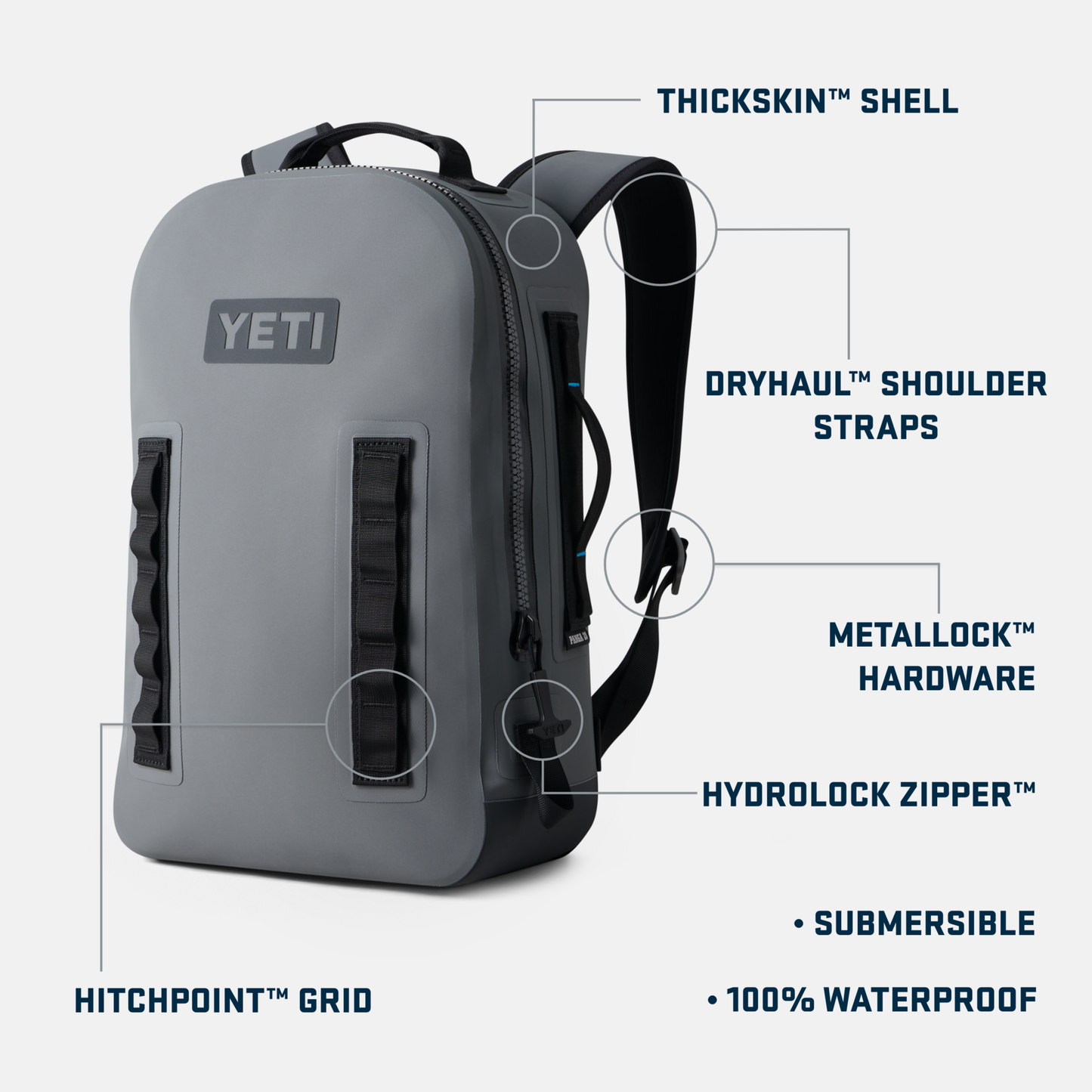 Yeti Panga 28 Liter Waterproof Backpack - Dogfish Tackle & Marine