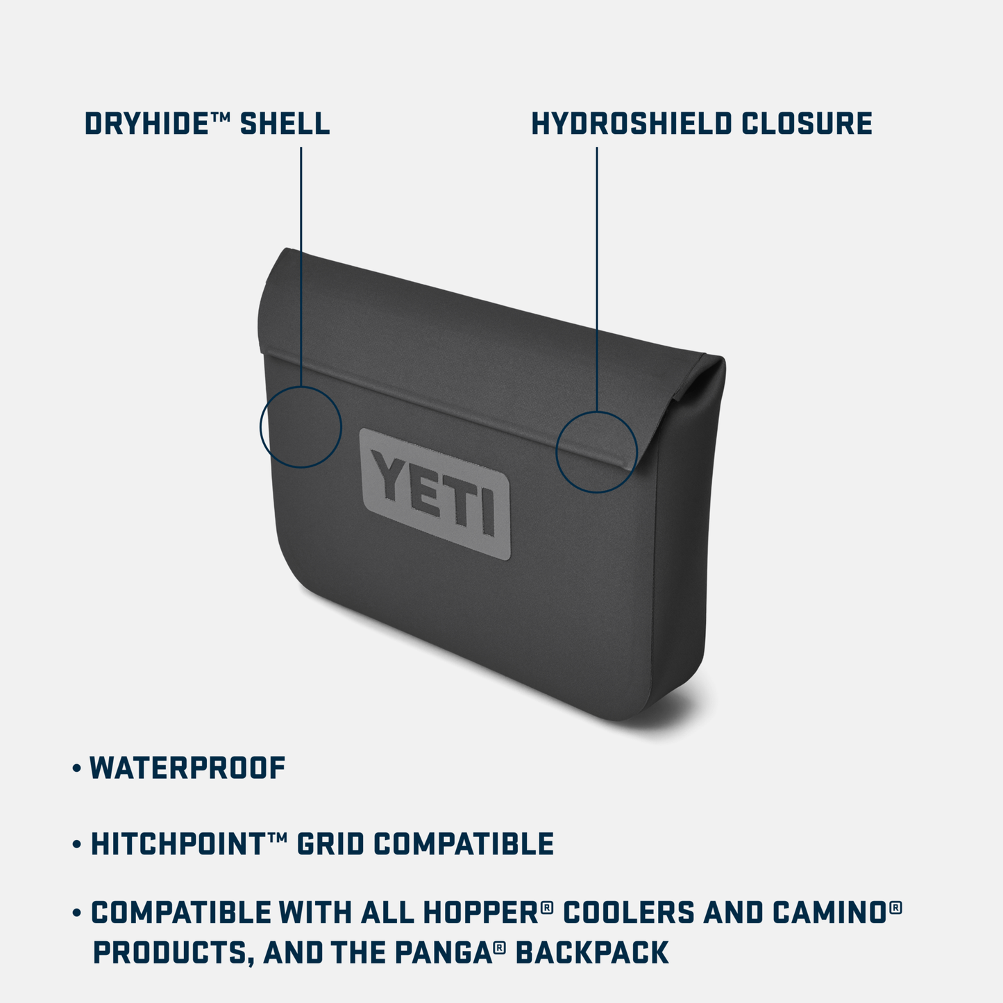Yeti Sidekick Dry 3 Liter Waterproof Gear Bag - Dogfish Tackle & Marine