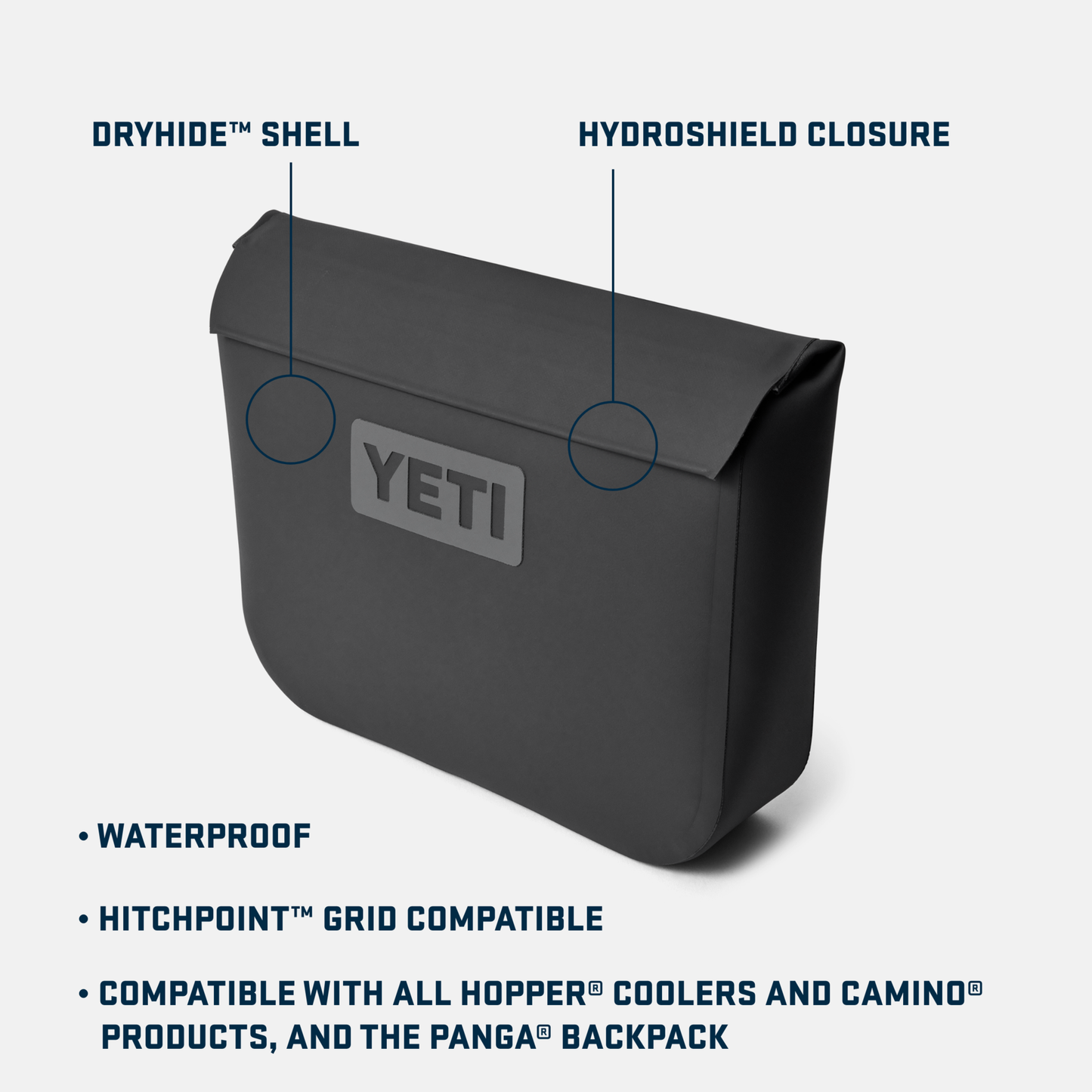 YETI Sidekick Dry 6L Waterproof Gear Bag - Dogfish Tackle & Marine
