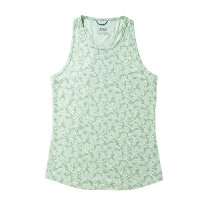 Aftco Women's Ocean Bound Printed Performance Tank - Dogfish Tackle & Marine