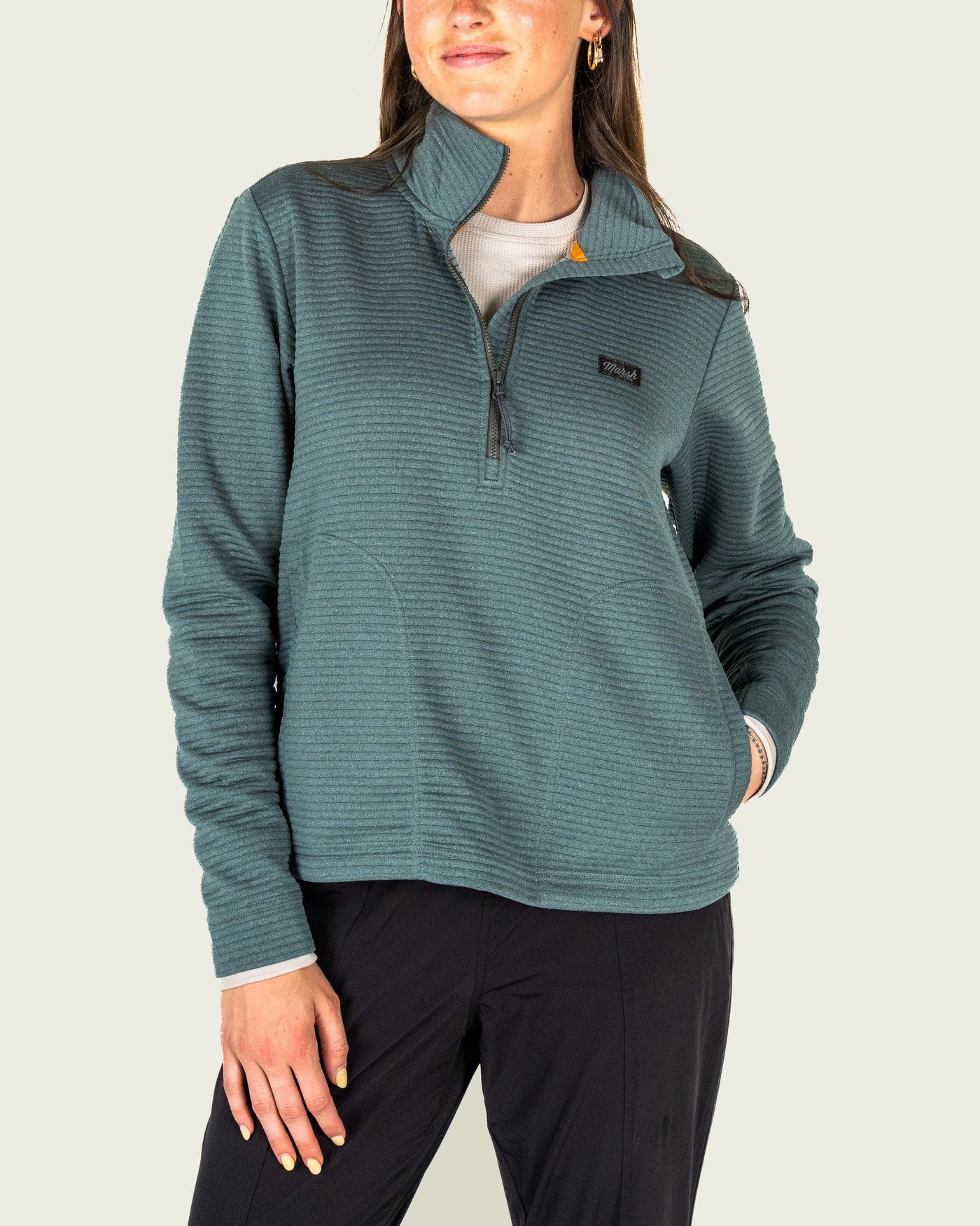 Marsh Wear Women's Sullivan Quarter Zip Fleece