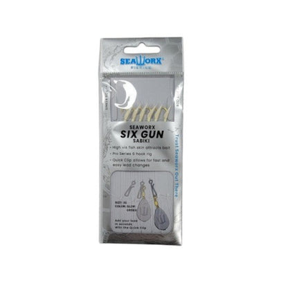 Seaworx Six Gun Sabiki Rigs Dogfish Tackle & Marine