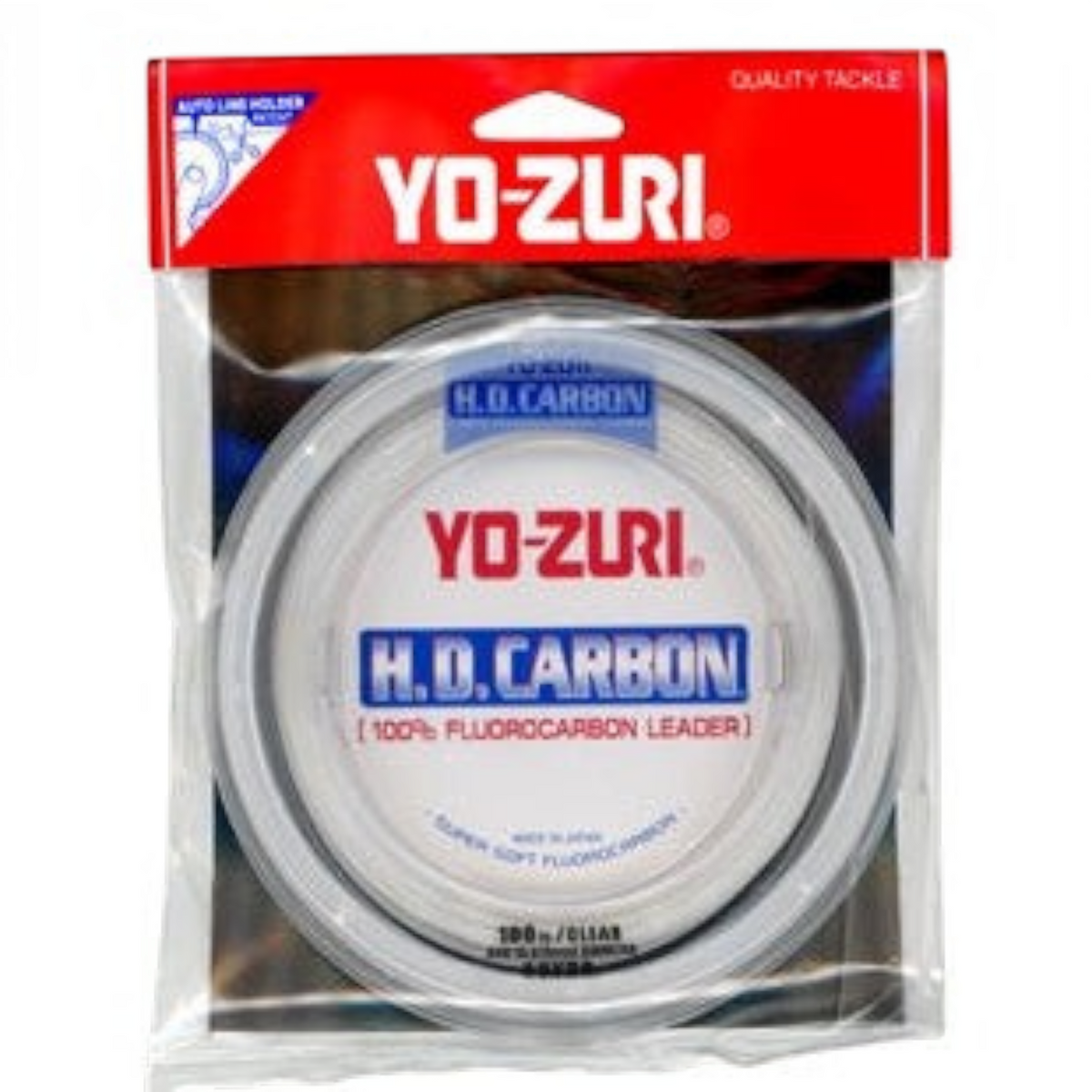 Yo-Zuri H.D. Carbon Fluorocarbon Leader Clear - Dogfish Tackle & Marine