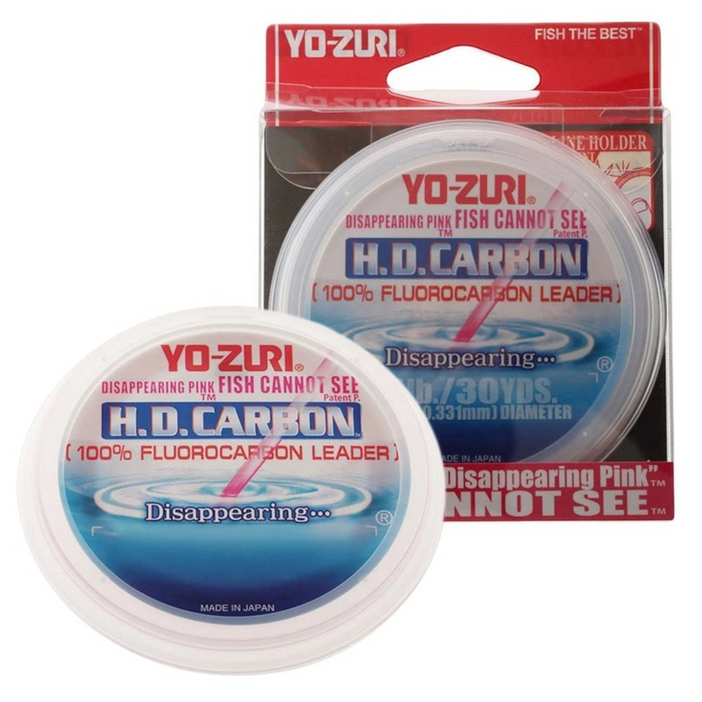 Yo-Zuri H.D. Carbon Fluorocarbon Leader Disappearing Pink