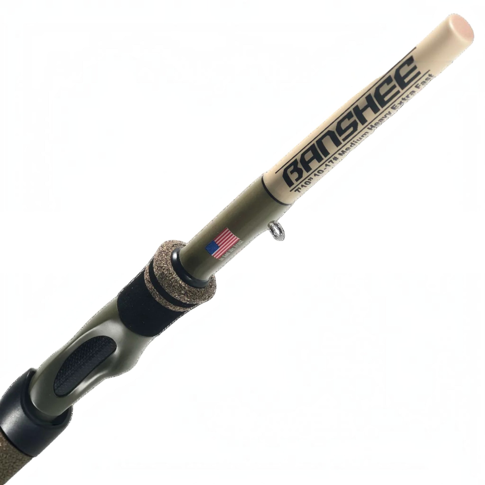 Bull Bay Banshee Travel Rod 3 Piece w/ Travel Case - Dogfish Tackle & Marine