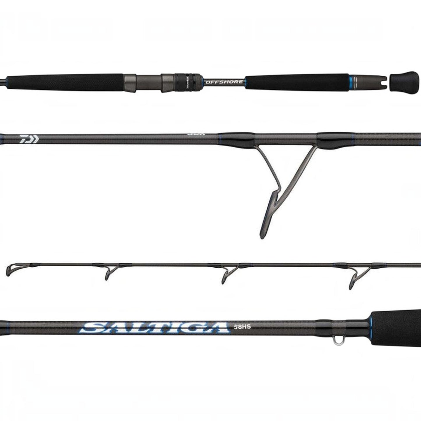 Daiwa Saltiga Jigging Rod (Spinning) - Dogfish Tackle & Marine