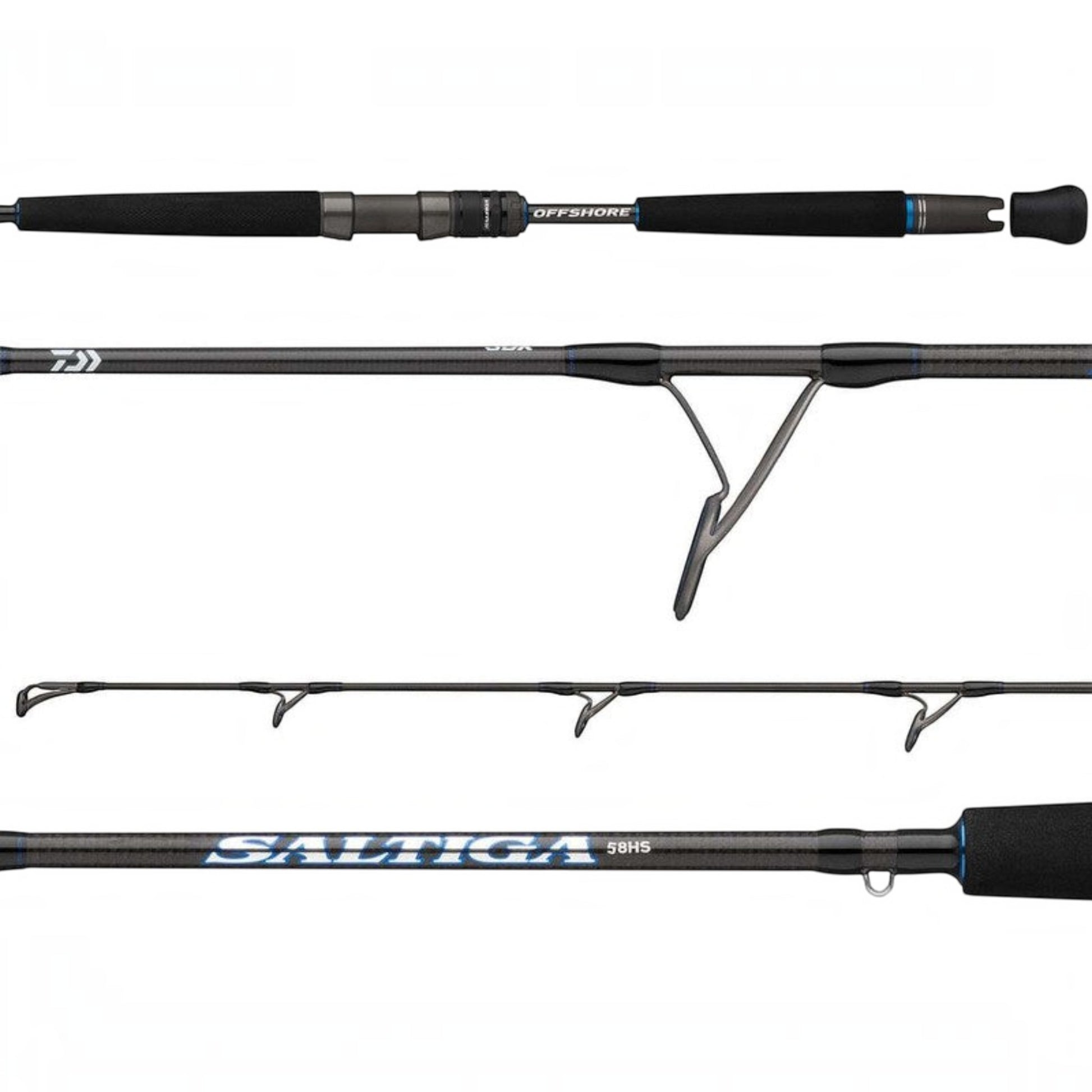 Daiwa Saltiga Jigging Rod (Spinning) - Dogfish Tackle & Marine