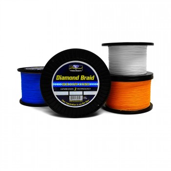 Diamond 800LB Hollow Core Braid 500YD Spool. - Dogfish Tackle & Marine