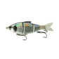 Dogfish Tackle & Marine 6th Sense Trace 5in multi-jointed swimbait with silver 3D scales and black nickel hooks.