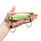 Dogfish Tackle & Marine Angler Co Widowmaker Jig, 200g slow pitch jig with white and green stripes, shad-profile body, and two sharp hooks.