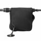 Dogfish Tackle & Marine black neoprene spinning reel cover with reel handle visible