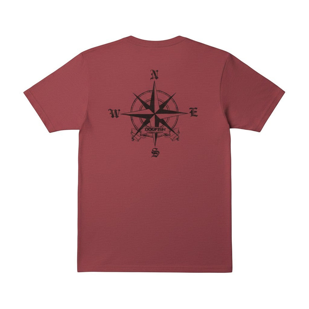 Dogfish Compass Logo Graphic T-Shirt