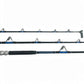 Dogfish Tackle & Marine Dogfish Stik deep drop fishing rod with EVA foam grip and blue accents. 6ft, 80-130lb line weight.