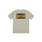 Dogfish Tackle & Marine light grey poly-cotton blend short sleeve t-shirt with a Don't Tread On Me flag graphic on the back.