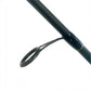 Dogfish Stik Signature Series graphite spinning fishing rod with Fuji alconite guides and cork reel seat.