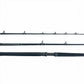 Dogfish Tackle & Marine Kingfish Series 7ft 6in conventional fishing rod with Fuji guides and aluminum gimbal.