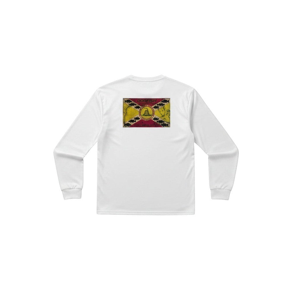 Dogfish Long Sleeve Microfiber Dont Tread On Me Logo