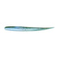 Dogfish Tackle & Marine MirrOlure Lil John XXL soft plastic fishing lure in light blue with dark and copper glitter